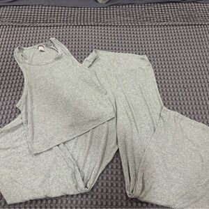 Victoria's Secret Gray Pajama Set